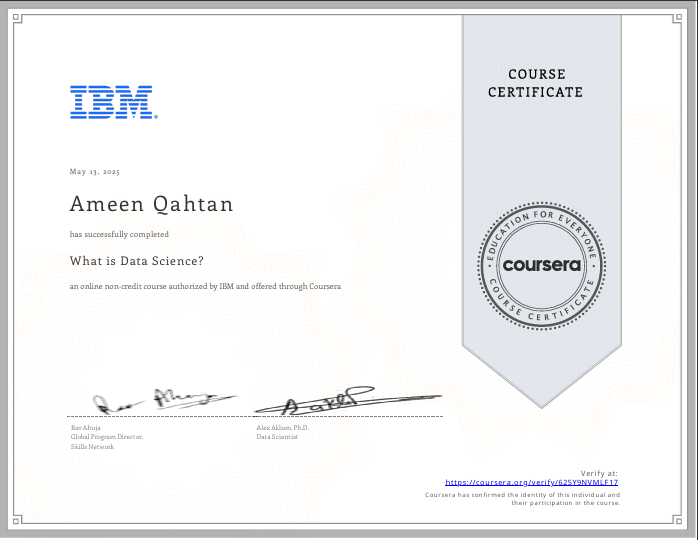 What is Data Science? (IBM)