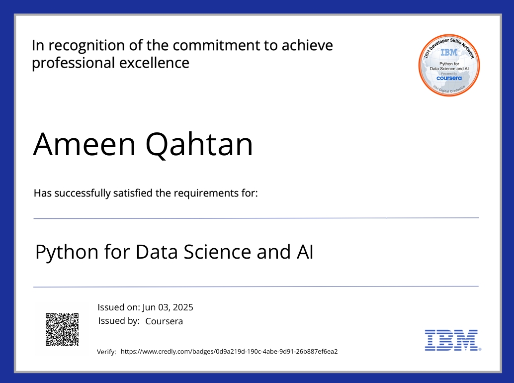 Python for Data Science and AI